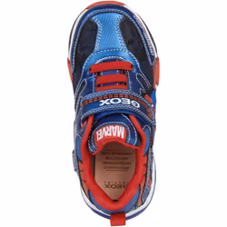 Geox Boys J Bayonyc B Spider-Man Trainers - 13 UK Child, Navy/Royal Blue/Red
