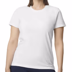 Gildan Womens/Ladies Midweight Soft Touch T-Shirt - M, White