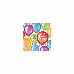 Unique Party Balloon Disposable Napkins (Pack of 16)