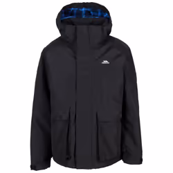 Trespass Boys Lost TP50 Waterproof Jacket - 7-8 Years, Black