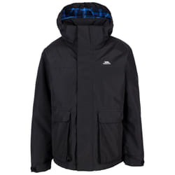 Trespass Boys Lost TP50 Waterproof Jacket - 7-8 Years, Black