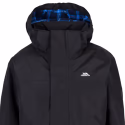 Trespass Boys Lost TP50 Waterproof Jacket - 7-8 Years, Black