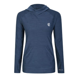 Dare 2B Womens/Ladies Laura Whitmore - Sprint City Marl Lightweight Hoodie - 8 UK, Moonlight Denim