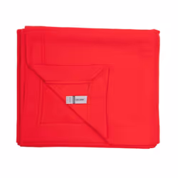 Gildan Fleece Stadium Blanket - One Size, Red