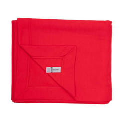 Gildan Fleece Stadium Blanket - One Size, Red
