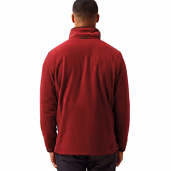 Premier Mens Artisan Fleece Jacket - L, Burgundy/Brown