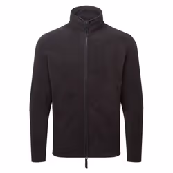 Premier Mens Artisan Fleece Jacket - L, Black