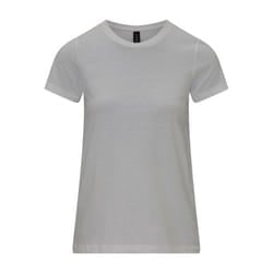 Gildan Womens/Ladies Softstyle CVC Ringspun Cotton T-Shirt - M, White