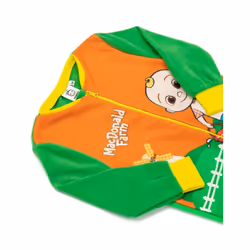 Cocomelon Childrens/Kids MacDonald Farm Baby JJ Sleepsuit - 18-24 Months, Green/Orange/Yellow