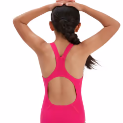Speedo Girls Medalist Eco Endurance+ One Piece Swimsuit - 13-14 Years, Pink