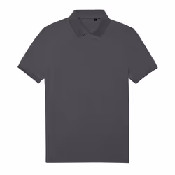 B&C Mens My Eco Polo Shirt - M, Dark Grey