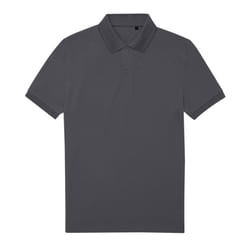 B&C Mens My Eco Polo Shirt - M, Dark Grey