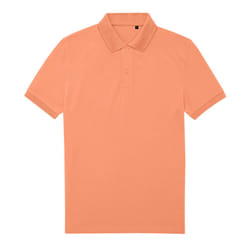 B&C Mens My Eco Polo Shirt - S, Melon