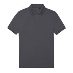 B&C Mens My Eco Polo Shirt - S, Dark Grey