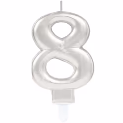 Amscan 8 Metallic Candle