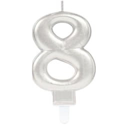 Amscan 8 Metallic Candle