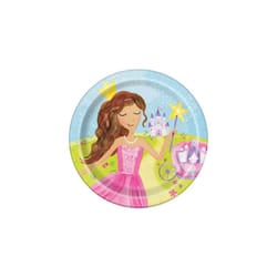 Unique Party Fairy Princess Dinner Plate (Pack of 8)
