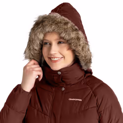 Craghoppers Womens/Ladies Lisby Padded Jacket - 10 UK, Deep Garnet