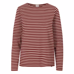 Trespass Womens/Ladies Karen Yarn Dyed Stripe Shirt - XXS, Dark Cherry