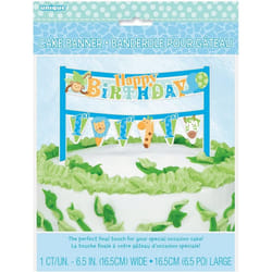 Unique Party Safari 1st Birthday Cake Topper