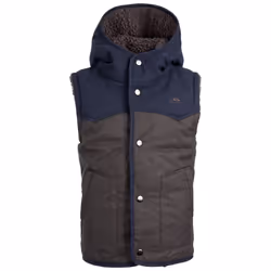 Trespass Childrens/Kids Obtain Reversible Gilet - 11-12 Years, Dark Grey Marl