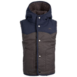 Trespass Childrens/Kids Obtain Reversible Gilet - 11-12 Years, Dark Grey Marl