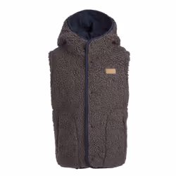 Trespass Childrens/Kids Obtain Reversible Gilet - 11-12 Years, Dark Grey Marl