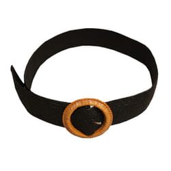 Solis Womens/Ladies Rattan Stretch Belt - One Size, Black
