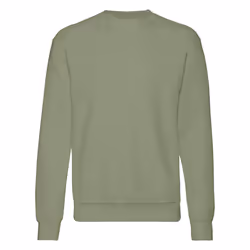 Fruit Of The Loom Mens Set-In Belcoro Yarn Sweatshirt - M, Classic Olive