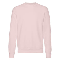 Fruit Of The Loom Mens Set-In Belcoro Yarn Sweatshirt - M, Powder Rose