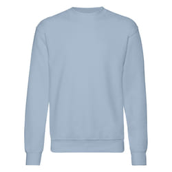 Fruit Of The Loom Mens Set-In Belcoro Yarn Sweatshirt - S, Mineral Blue
