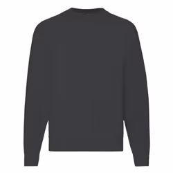 Fruit Of The Loom Mens Raglan Sleeve Belcoro Sweatshirt - XL, Light Graphite