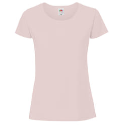 Fruit Of The Loom Womens/Ladies Ringspun Premium T-Shirt - 2XL, Powder Rose