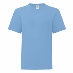 Fruit of the Loom Childrens/Kids T-Shirt - 12-13 Years, Sky Blue
