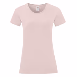 Fruit of the Loom Womens/Ladies Iconic 150 T-Shirt - L, Powder Rose