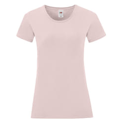 Fruit of the Loom Womens/Ladies Iconic 150 T-Shirt - XL, Powder Rose