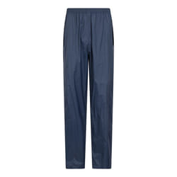 Mountain Warehouse Mens Pakka Waterproof Over Trousers - XL, Navy