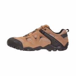 Mountain Warehouse Mens Curlews Waterproof Suede Walking Shoes - 9 UK, Dark Beige