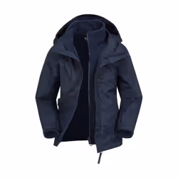 Mountain Warehouse Childrens/Kids Fell 3 in 1 Jacket - 13 Years, Navy