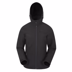 Mountain Warehouse Womens/Ladies Exodus Breathable Soft Shell Jacket - 10 UK, Black