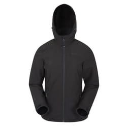 Mountain Warehouse Womens/Ladies Exodus Breathable Soft Shell Jacket - 10 UK, Black