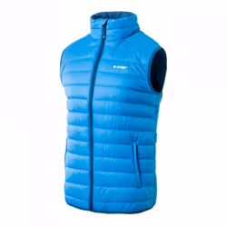 Hi-Tec Mens Solner Quilted Gilet - M, Diva Blue/Poseidon