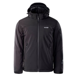 Hi-Tec Mens Geko Soft Shell Jacket - XXL, Black