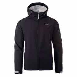 Hi-Tec Mens Narmo Soft Shell Jacket - XXL, Stretch Limo/Microchip