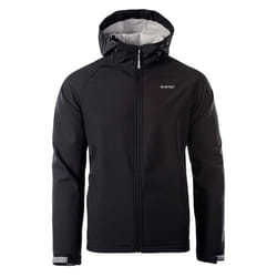 Hi-Tec Mens Narmo Soft Shell Jacket - XXL, Stretch Limo/Microchip