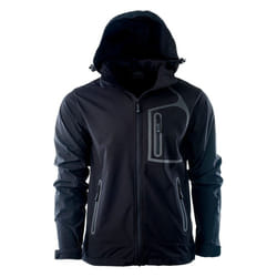 Hi-Tec Mens Nils Soft Shell Jacket - M, Black/Black