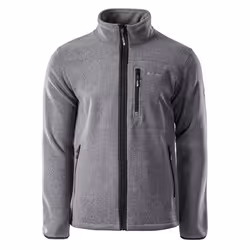 Hi-Tec Mens Porto Fleece Jacket - XL, Ebony Melange