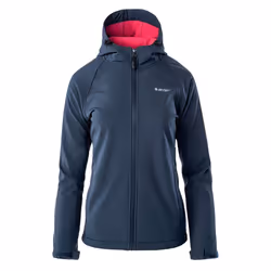 Hi-Tec Womens/Ladies Neti Soft Shell Jacket - S, Blue Nights/Sangria