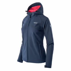 Hi-Tec Womens/Ladies Neti Soft Shell Jacket - S, Blue Nights/Sangria