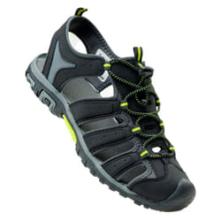 Hi-Tec Mens Eritio Sandals - 9 UK, Black/Lime